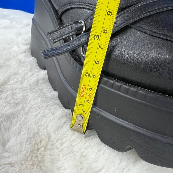 NWT Super Rad Goth Over-the-knee Boots Unbranded Size 39/7.5 - Picture 7 of 16